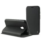 Ksix Housse Folio pour Mobile Alcatel Pixi 4 Flex Noir