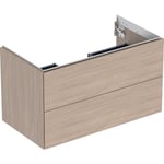 Geberit ONE 505.263.00.5 Allaskaappi 90 x 47 cm, 2 laatikkoa Tammi