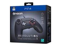 Nacon Revolution Pro Controller 3 - Spelkontroll - Kabelansluten - För Pc, Sony Playstation 4