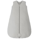 Unnivoll Gigoteuse Hiver 6-12 Mois Tog 2.5, Turbulette Hiver pour Bébé, Tissu 100% coton Super Doux et Chaud Fille Garçon 66-76cm Cendre