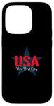 Coque pour iPhone 14 Pro États-Unis New York City Star