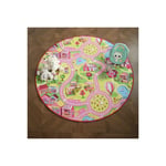 Décoweb - Tapis rond de jeu enfant - Circuit de voiture - Shopping - ø 150 cm