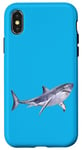 iPhone X/XS #snirt der weiße Hei t-shirt Shark Hoodie Shark Mobile Phone Cover Case