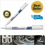 Genuine Artline Laundry Marker White Fabric Pen Permanent Clothes Shoes School