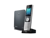 Yealink W60P - Téléphone VoIP sans fil - IP-DECT\GAP - (conférence) à trois capacité d'appel - SIP, SIP v2 - 8 lignes