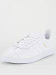 adidas Originals Gazelle Trainers - White, White, Size 12, Men