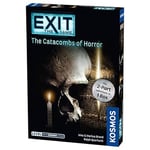 Thames & Kosmos EXIT: The Catacombs of Horror, 2-Part Escape Room Card Game, Family Games for Game Night, Board games for Adults and Teens, For 1 to 4 Players, Ages 16+