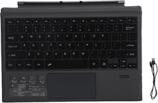 Pour Microsoft Surface Pro Type Cover, Clavier Sans Fil Bluetooth Rétroéclairé Rvb Portable Ultra-Mince Avec Batterie Intégrée Pour Microsoft Surface Pro 3/4/5/6/7