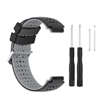 INF Bracelet pour Garmin Forerunner 220/230/235/620/630 / 735XT Silicone