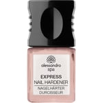 Alessandro Hudvård Nagelvård Express Nail Hardener Nude 10 ml (19.600,00 kr / 1 l)