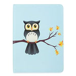 JIan Ying For Apple iPad Pro 11 Case Patterns Slim Lightweight Protector Cover Owl