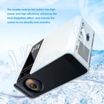 Hd Led 4K Projector Wifi Bt 1080P With Remote Control 110-240V (Au P Part