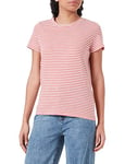 Petit Bateau Tee-Shirt Le Droit Col Rond en Coton Femme S