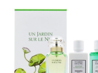 Hermes Un Jardin Sur Le Nil - Giftset - 130 ml (EDT: 50ml / Body Lotion: 40ml / Body Shower: 40ml)