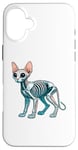 iPhone 16 Plus X-ray Sphynx Body Anatomy Radiography Skeleton Case