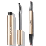 ICONIC London Enrich and Elevate Mascara and Kajal Eyeliner Bundle (Various Shades) - Spiced Plum