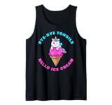 Bye-Bye Tonsils, Hello Ice Cream – Women & Girls Unicorn Tank Top