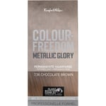 Colour Freedom Hiukset Hair Colour Metallic Glory Permanent Hair Colour Chocolate Brown 140 ml (69,57 € / 1 l)