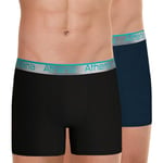 Athena Homme Adjust sous-vêtement, Noir/Petrole, M EU