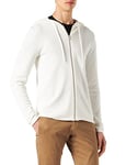 JACK & JONES Men's Jjehill Knit Cardigan Noos Sweater, Cloud Dancer, L