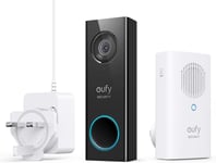 eufy Security Wi-Fi Video Doorbell 2K Resolution No Monthly Fees Local Storage