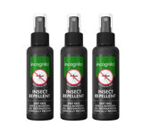 TROPICAL STRENGTH Insect Repellent Spray-3 x 100ml - Natural, DEET free formula