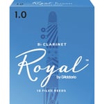 D'Addario RCB1010 Klarinett Flis Royal Bb Clarinet 1.0 10 pack