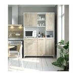 ECO Buffet de cuisine L 120 cm - Decor chene