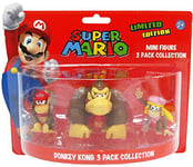 Hive Entertainment Nintendo Super Mario Mini Figure Pack Donkey Kong