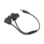 DC 5.5 2.1 Monitor Power Cable Low Heat Generation Female To Double DTAP Mal REL