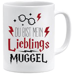 Jungle Mug Tasse cadeau amusante avec inscription en allemand « Du bist mein lieblings Moldu | Idée cadeau | Tasse Moldu | Idée cadeau pour ami (blanc)