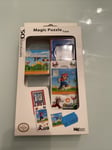 Nintendo Game Cartridge Case + Super Mario Bros Transport Puzzle for DS Lite DSI