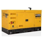 Vito - Groupe électrogène 15KVA 13,2KW Diesel Triphasé Monophasé avr Démarrage Automatique Autonomie 17 h yellow