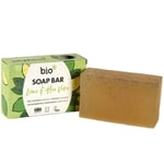Bio-D Lime & Aloe Vera Soap Bar 90g - Vegan  - Organic 
