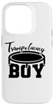 Coque pour iPhone 14 Pro Trampoline Guy Entraîneur de trampoline