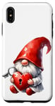 Coque pour iPhone XS Max Love Gnome And Red Heart Lock With Key For Valentines Day