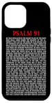 iPhone 12 Pro Max Psalms 91 Full KJV Bible Verse Protection & Safety Blessing Case