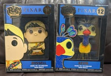 Disney Pixar UP Bundle - Funko Pop! Pins - Russell & Kevin