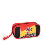 Franco Cosimo Panini Mario Kart Trousse d'école Officielle Mario Kart, Trousse rectangulaire Large, idéale pour Ranger la Papeterie, avec Fermeture à glissière Pratique, 22 x 11 x 8 cm, Multicolore,