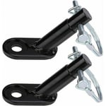 2 pcs Attelage de Remorque de Vélo, Attelage de Remorque de Vélo en Adaptateur, Coupleur de Remorque de Vélo de Attelage, pour Enfant Remorque Vélo