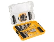 Coffret de 43 Embouts de vissage + 12 accessoires de perçage DEWALT - DT70757-QZ