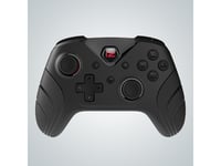 Ready2music Switch Pro Pad X, Gamepad, Nintendo Switch, Hjem-Knapp, Valg-Knapp, Startknapp, Turboknapp, Trådløs, Sort, Innebygget