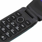 (UK Plug) Flip Phone With Large Keys And Key LED Lights SOS Function