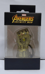 OFFICIAL MARVEL AVENGERS THANOS 3D INFINITY GAUNTLET METAL KEYCHAIN DIFUZED NEW!