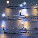 Boa lumineux extérieur 10m 500 led blanc froid chaud + transfo - Feeric lights & christmas