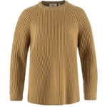 Fjällräven Womens Övik Rib Sweater  - Brun    - XXS