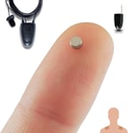 Oreillette Espion Bluetooth Ecouteur Mini Invisible Examen Nano Caché Telephone Microphone Bandes Adhésives - Casque sans Fil à Distance (Oreillette Espion Nano V5 + VIP Pro UltraMini)