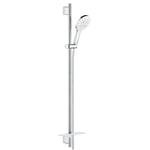 Grohe Rainshower SmartActive 130 900 mm, med 3 stråletyper, Månehvit/Krom - 26579LS0