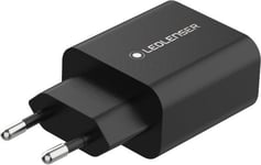 Ledlenser Usb-C Adapter 20W. Passer Til Følgende Produkter:  Hf-Serien. W-Serien Og Neo-Serien.