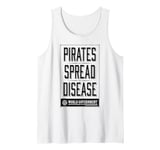 One Piece Pirates Spread Disease World Government Poster Tank Top